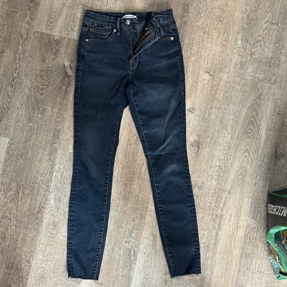 Good American Dark Indigo Skinny Jeans